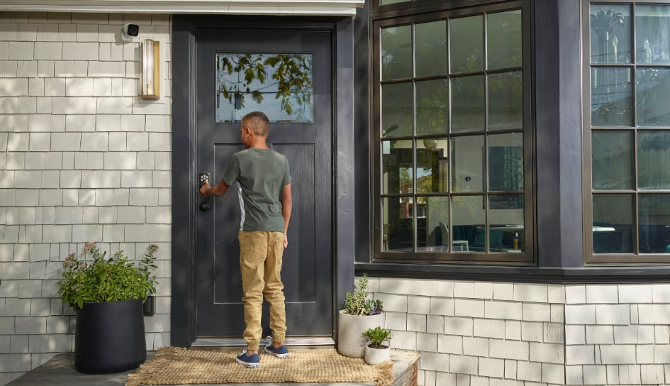 Vivint Smart Lock on home in Louisville